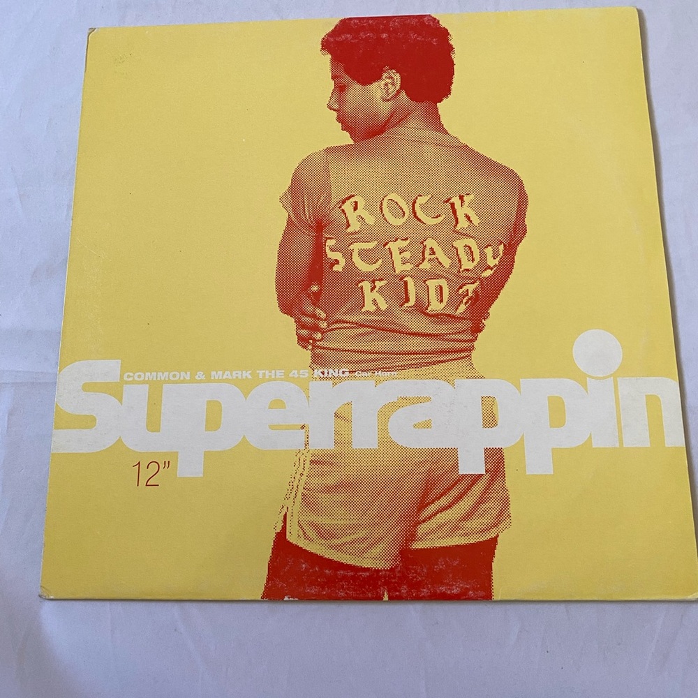 Superrappin' Vinyl Record Common 45 king rawkus fat beats hip hop the roots